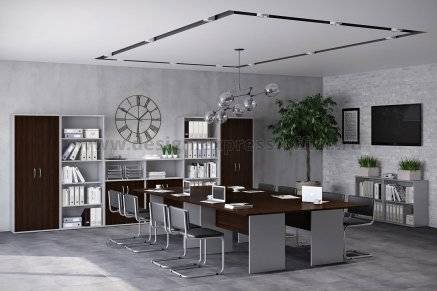 Разработка дизайна интерьера столы для переговоров Riva